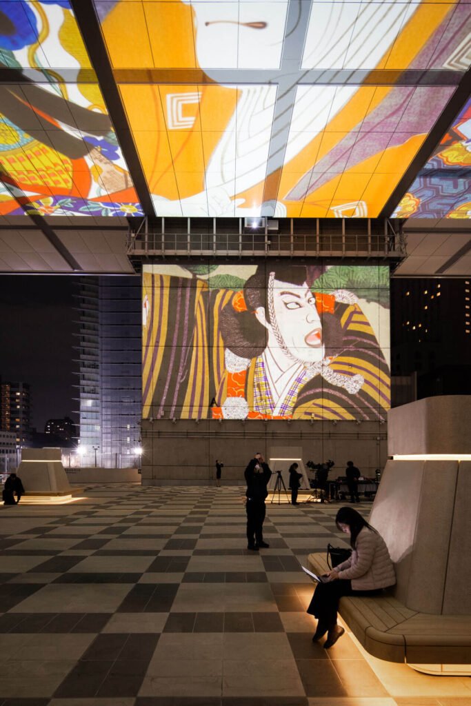 a projection of japanesse art