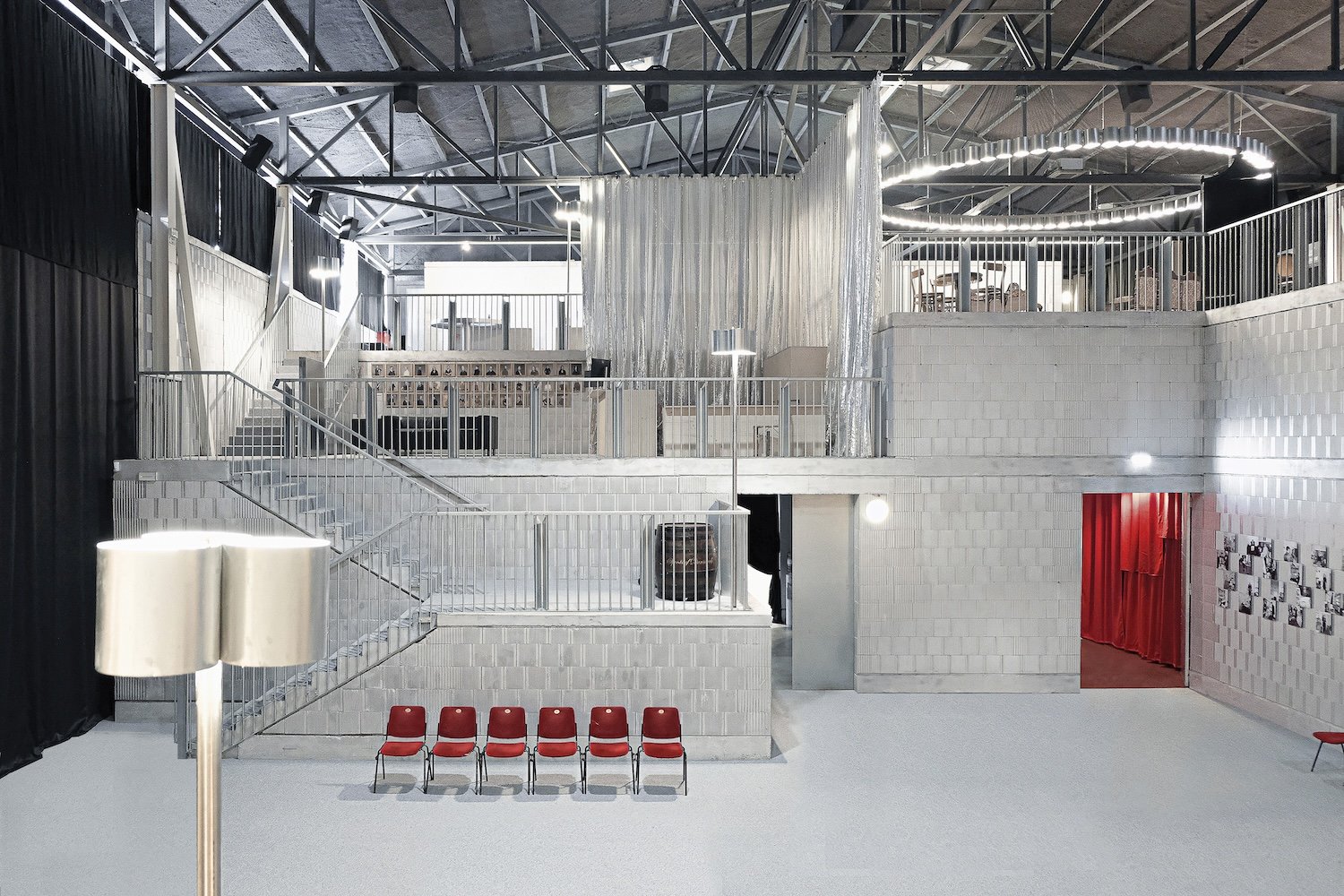 Temporary Spaces for Slovenian National Theatre Drama